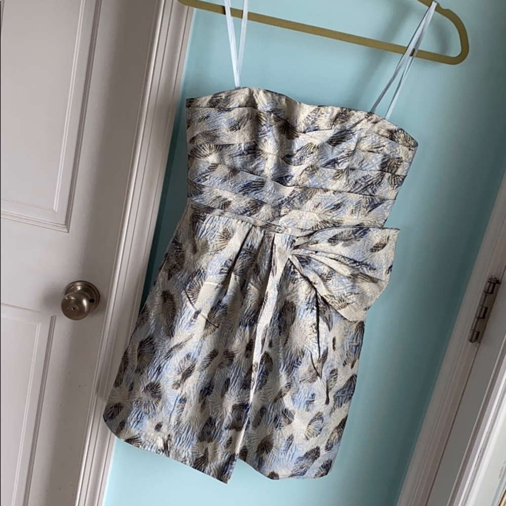 BCBG shimmery cocktail dress